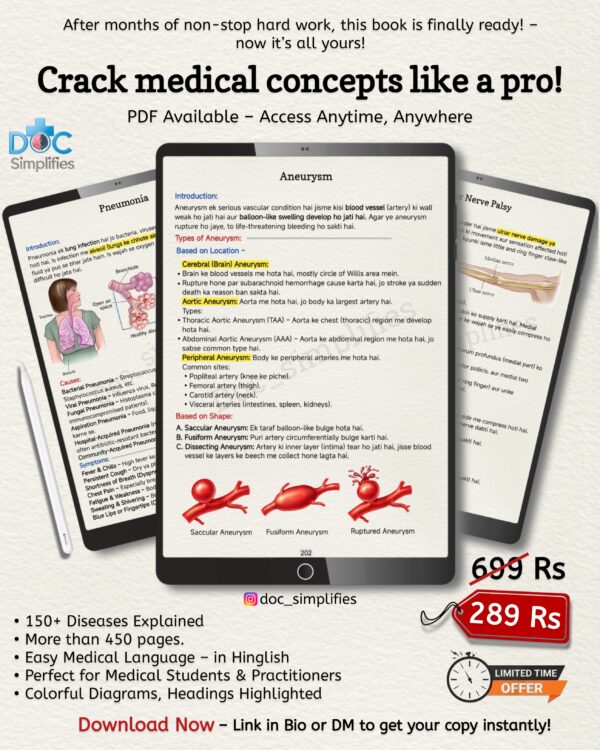 Complete Notes of Diseases and Disorders - By Doc Simplifies
